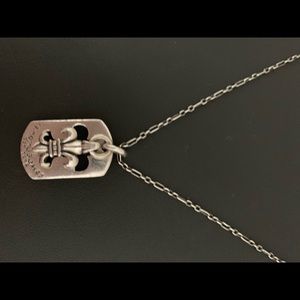 Chrome Hearts Fleur de Lis Necklace
